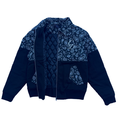 “Paisley Rebellion” Bomber Jacket