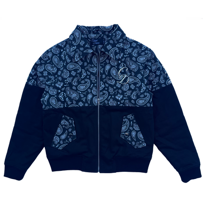 “Paisley Rebellion” Bomber Jacket